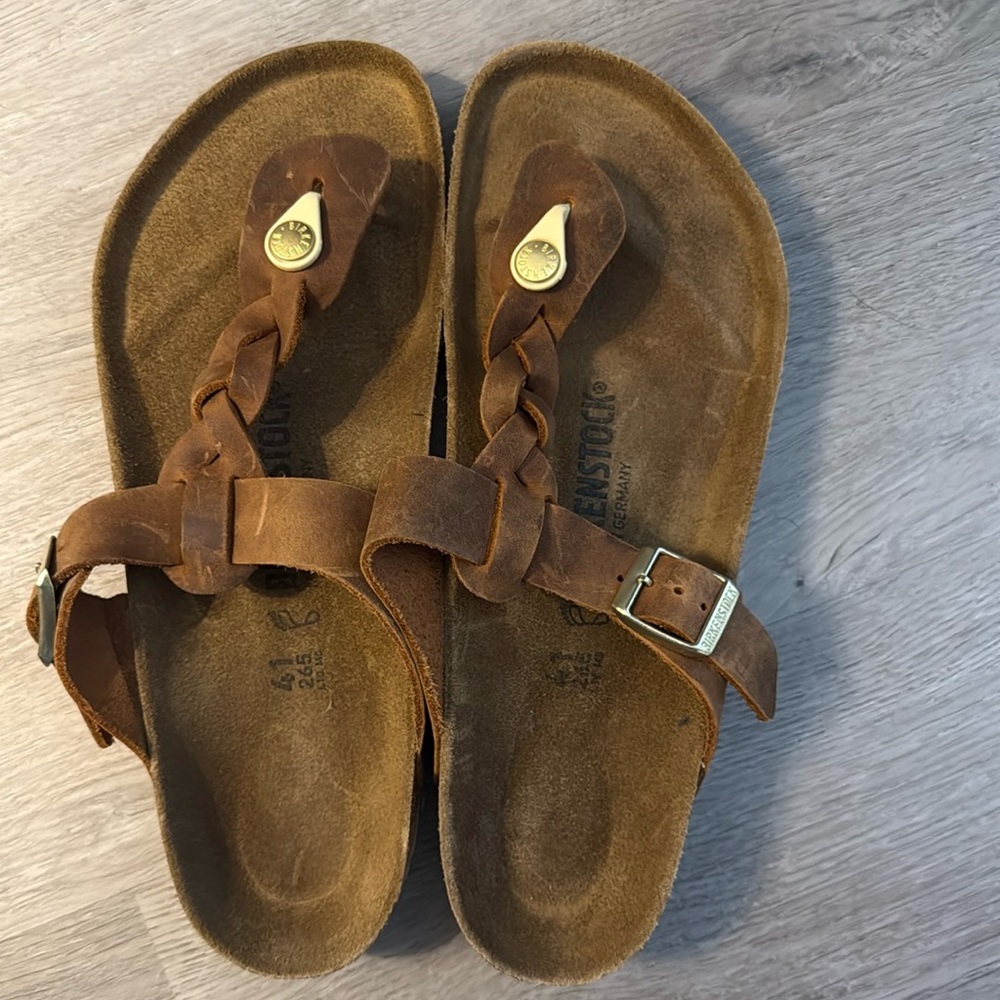 Womens Birkenstock Gizeh Braided Sandal